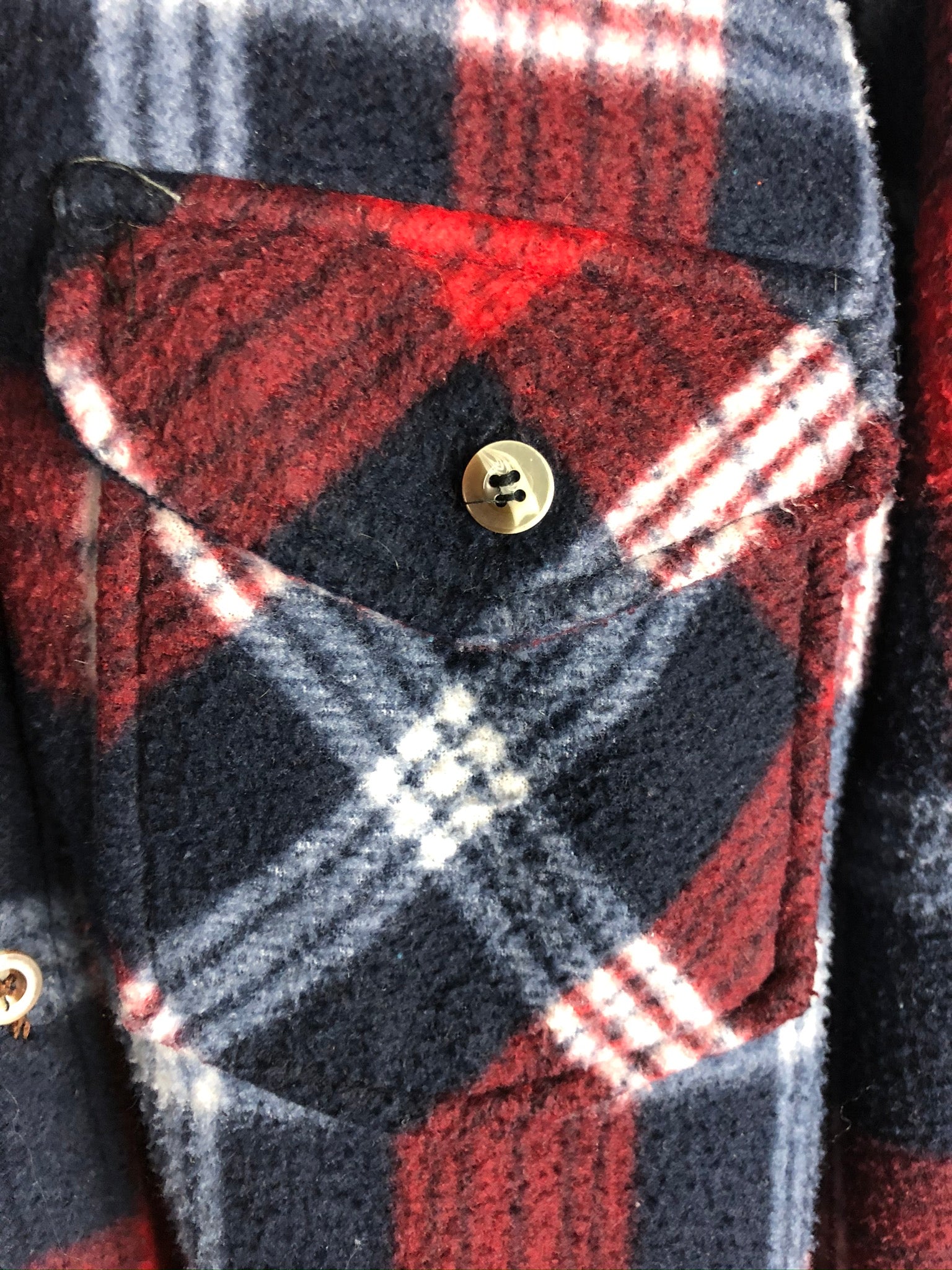 Vintage Fleece Hemd (M-L)