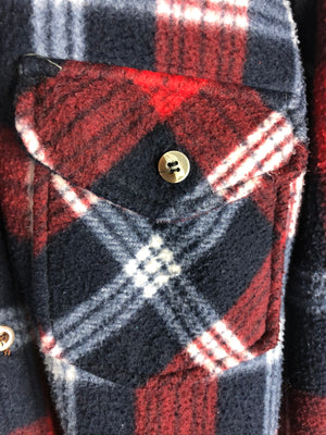 Vintage Fleece Hemd (M-L)