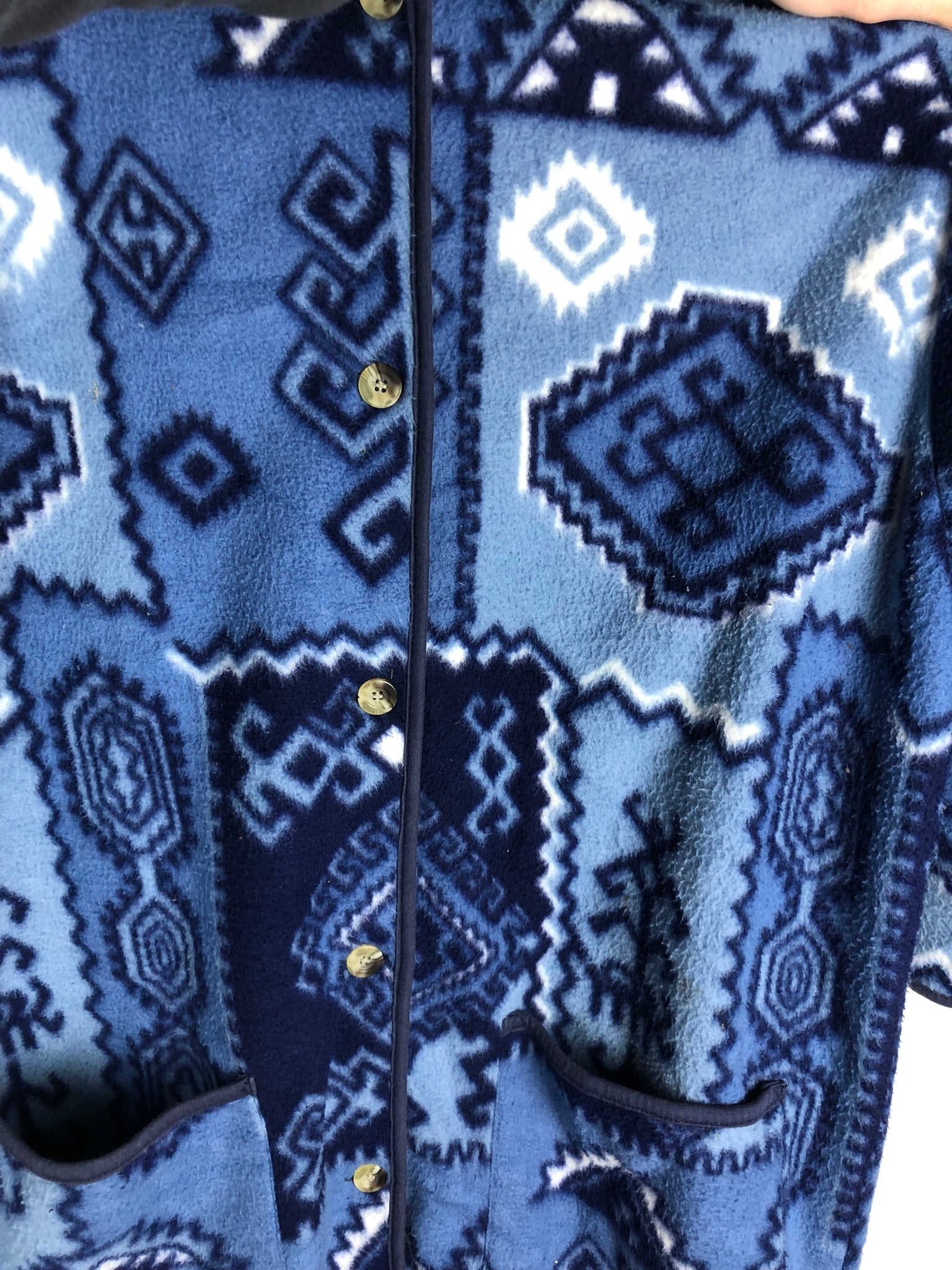 Vintage Fleece Jacke (L)