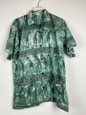 Vintage Crazy Pattern Hemd (M)