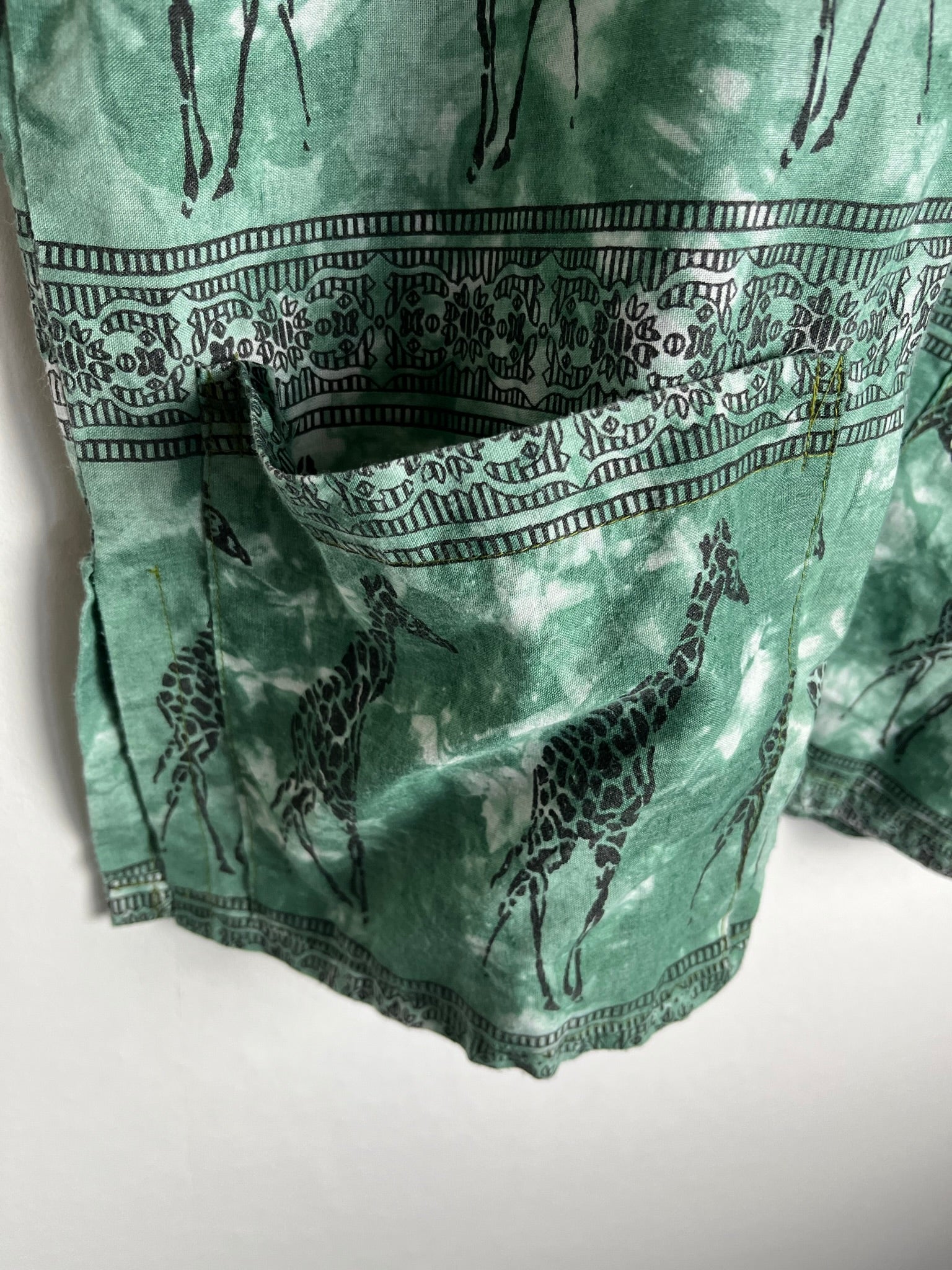 Vintage Crazy Pattern Hemd (M)