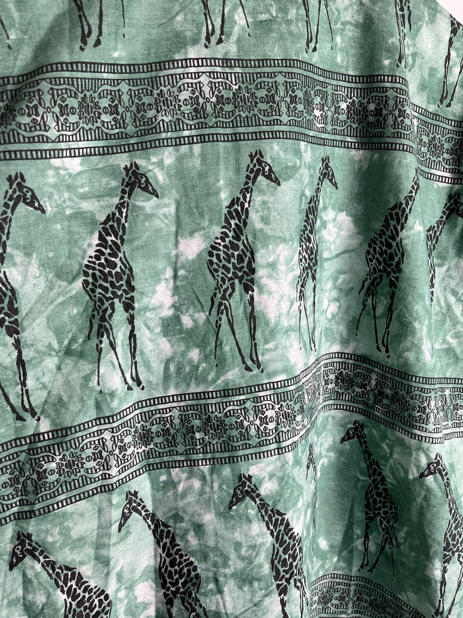 Vintage Crazy Pattern Hemd (M)