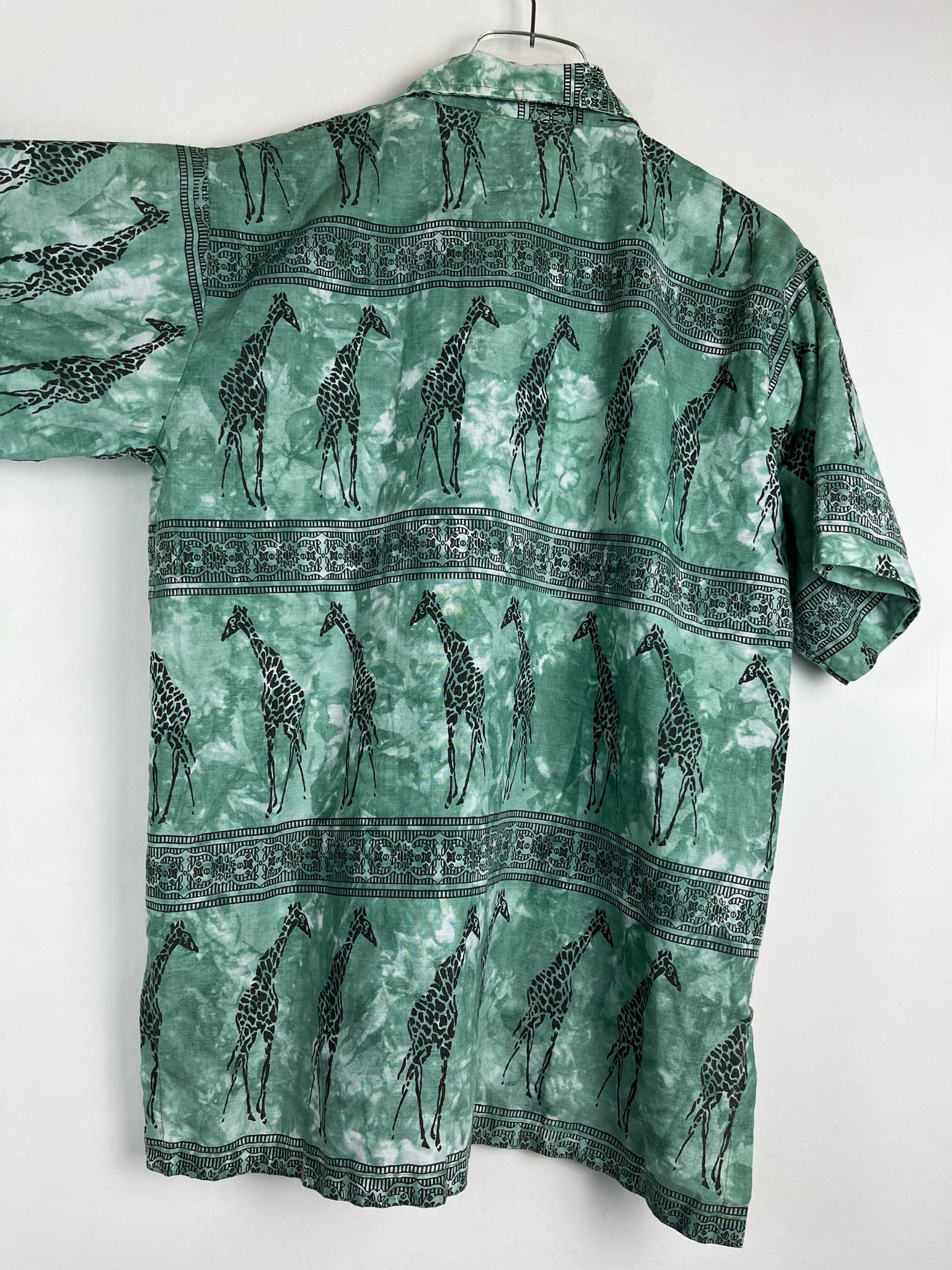 Vintage Crazy Pattern Hemd (M)