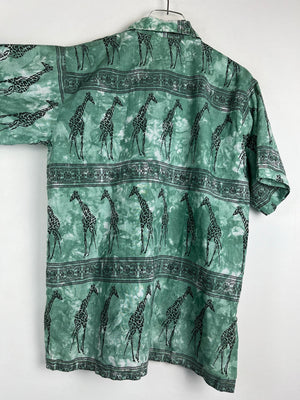 Vintage Crazy Pattern Hemd (M)