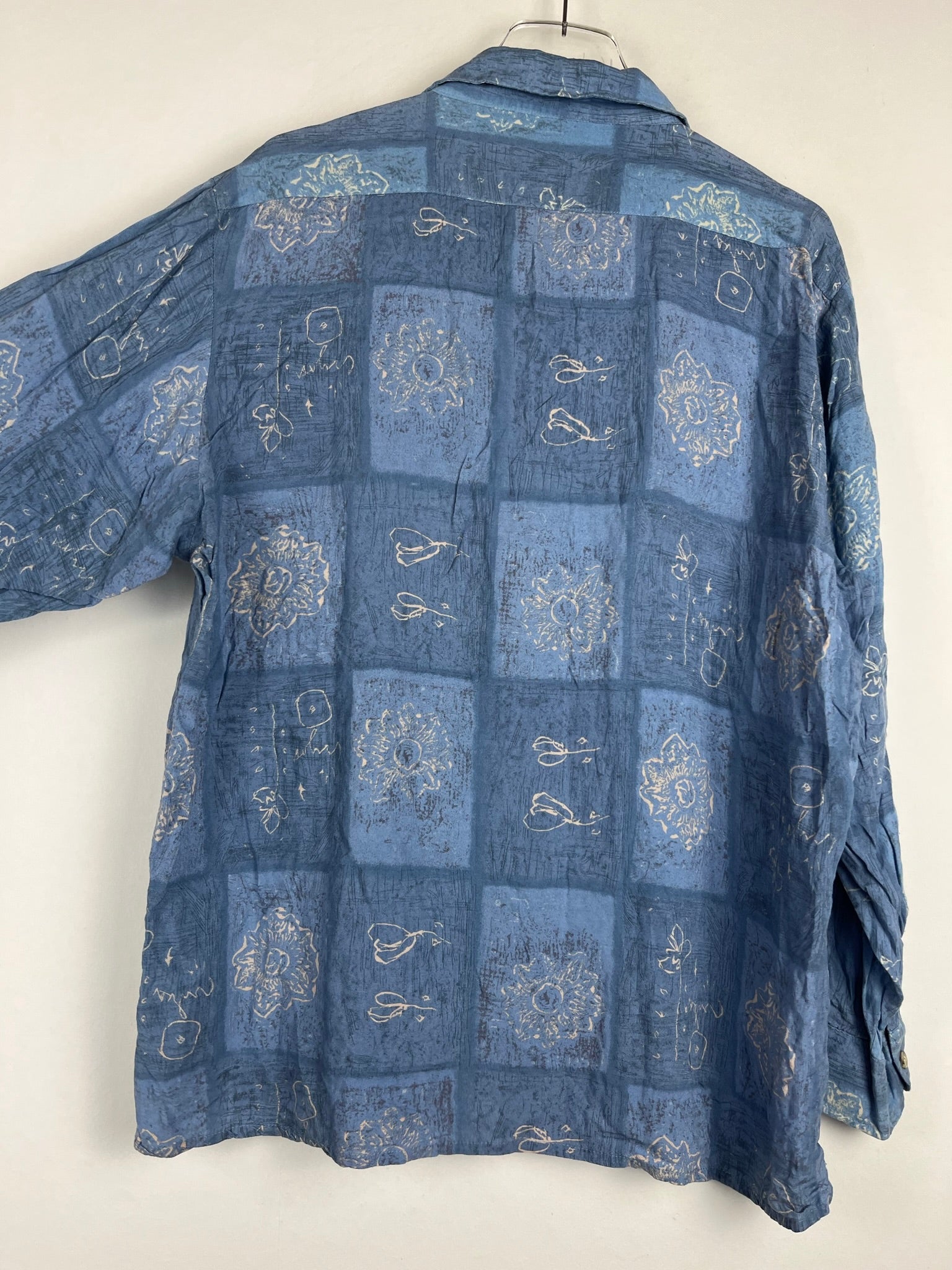 Vintage Crazy Pattern Hemd (L)