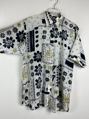 Vintage Crazy Pattern Hemd (L)