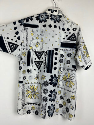 Vintage Crazy Pattern Hemd (L)