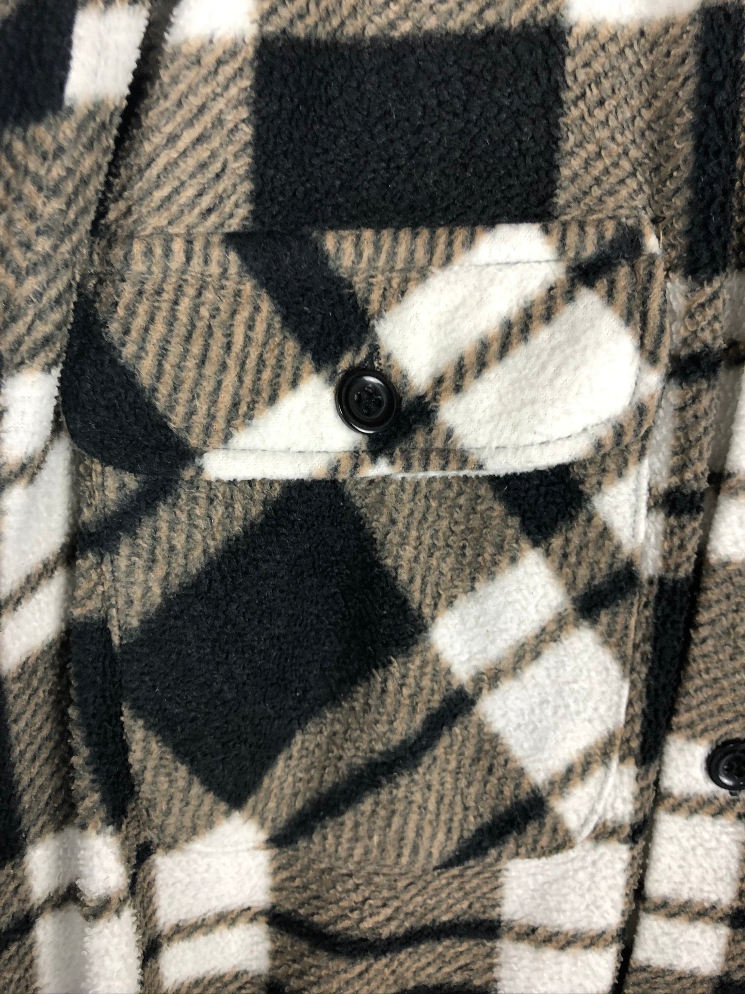 Vintage Fleece Hemd (S)