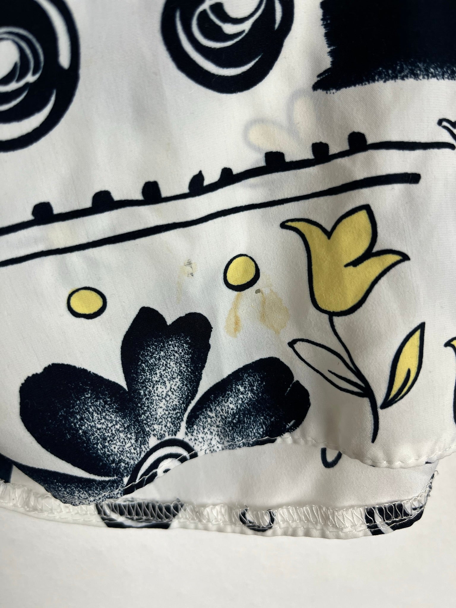 Vintage Crazy Pattern Hemd (L)