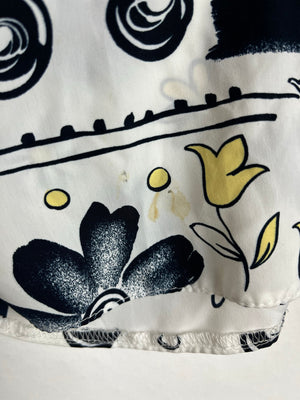 Vintage Crazy Pattern Hemd (L)