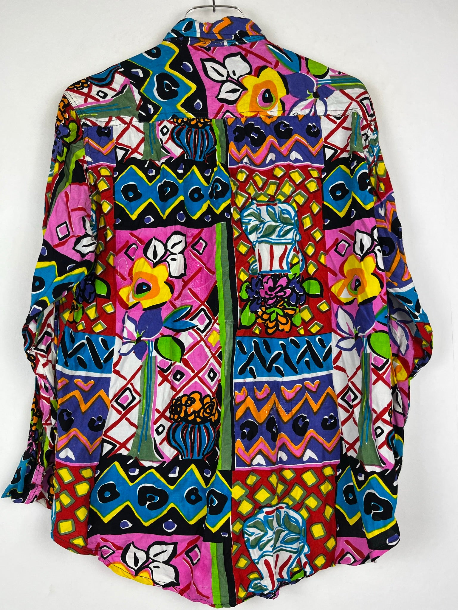 Vintage Crazy Pattern Hemd (S)