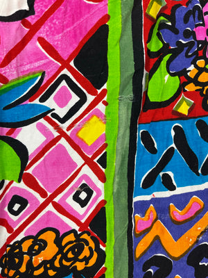 Vintage Crazy Pattern Hemd (S)