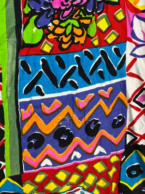 Vintage Crazy Pattern Hemd (S)