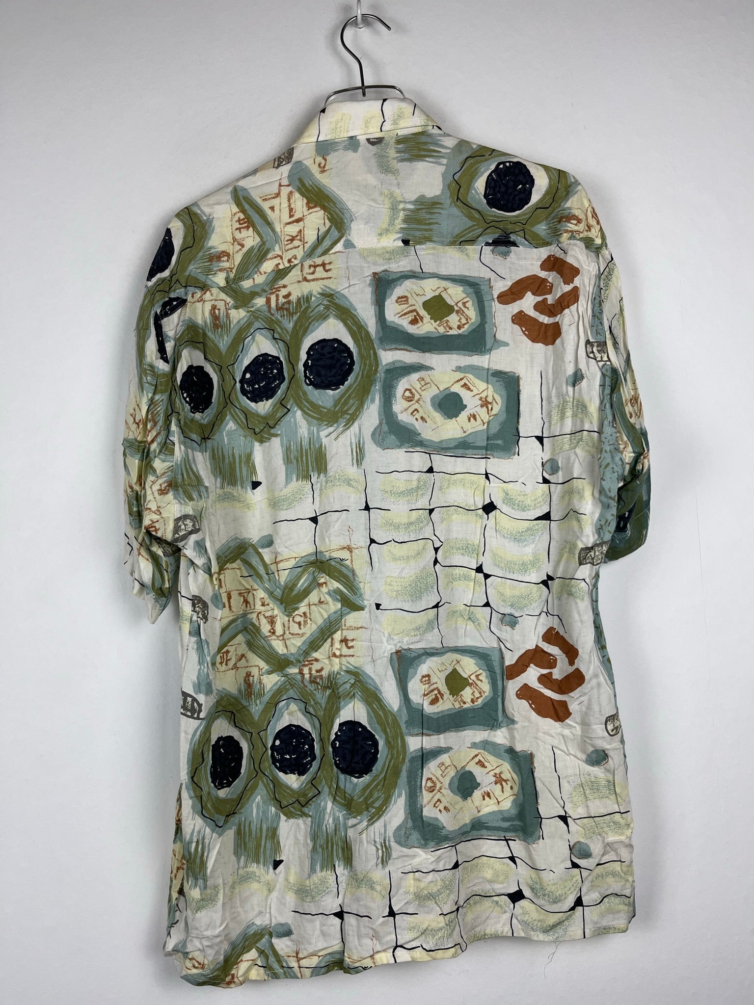 Vintage Crazy Pattern Hemd (M)