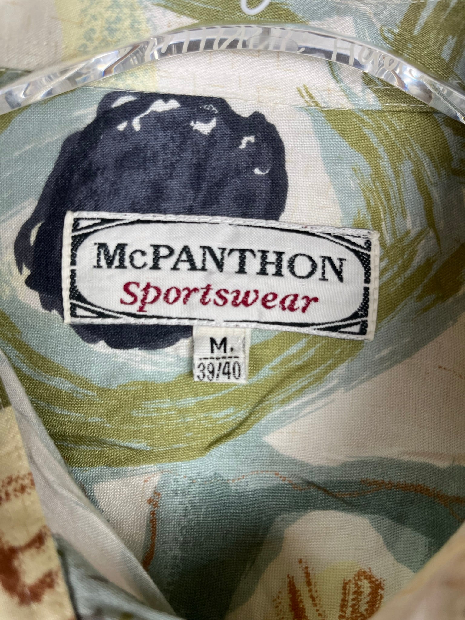 Vintage Crazy Pattern Hemd (M)