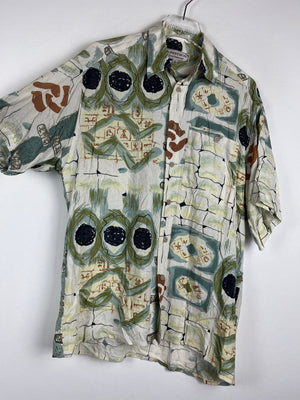 Vintage Crazy Pattern Hemd (M)