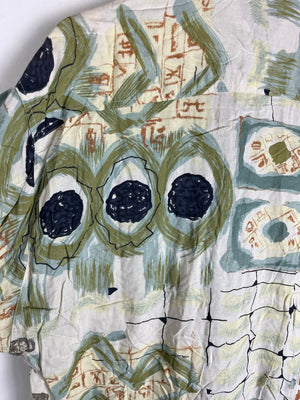 Vintage Crazy Pattern Hemd (M)