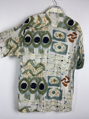 Vintage Crazy Pattern Hemd (M)