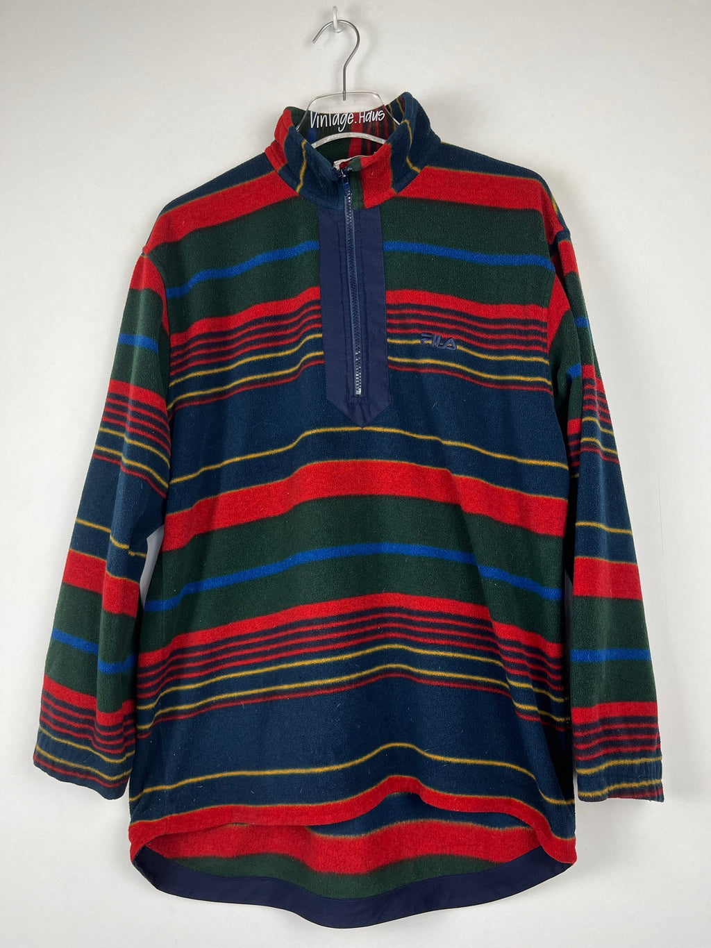 Vintage Fila Fleece Half-Zip Sweater (M-L)