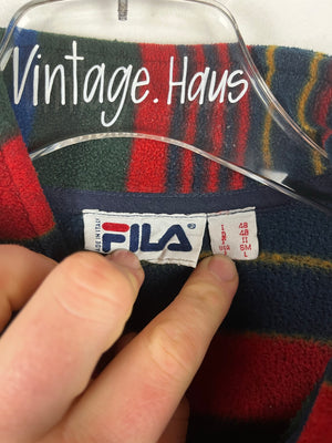 Vintage Fila Fleece Half-Zip Sweater (M-L)