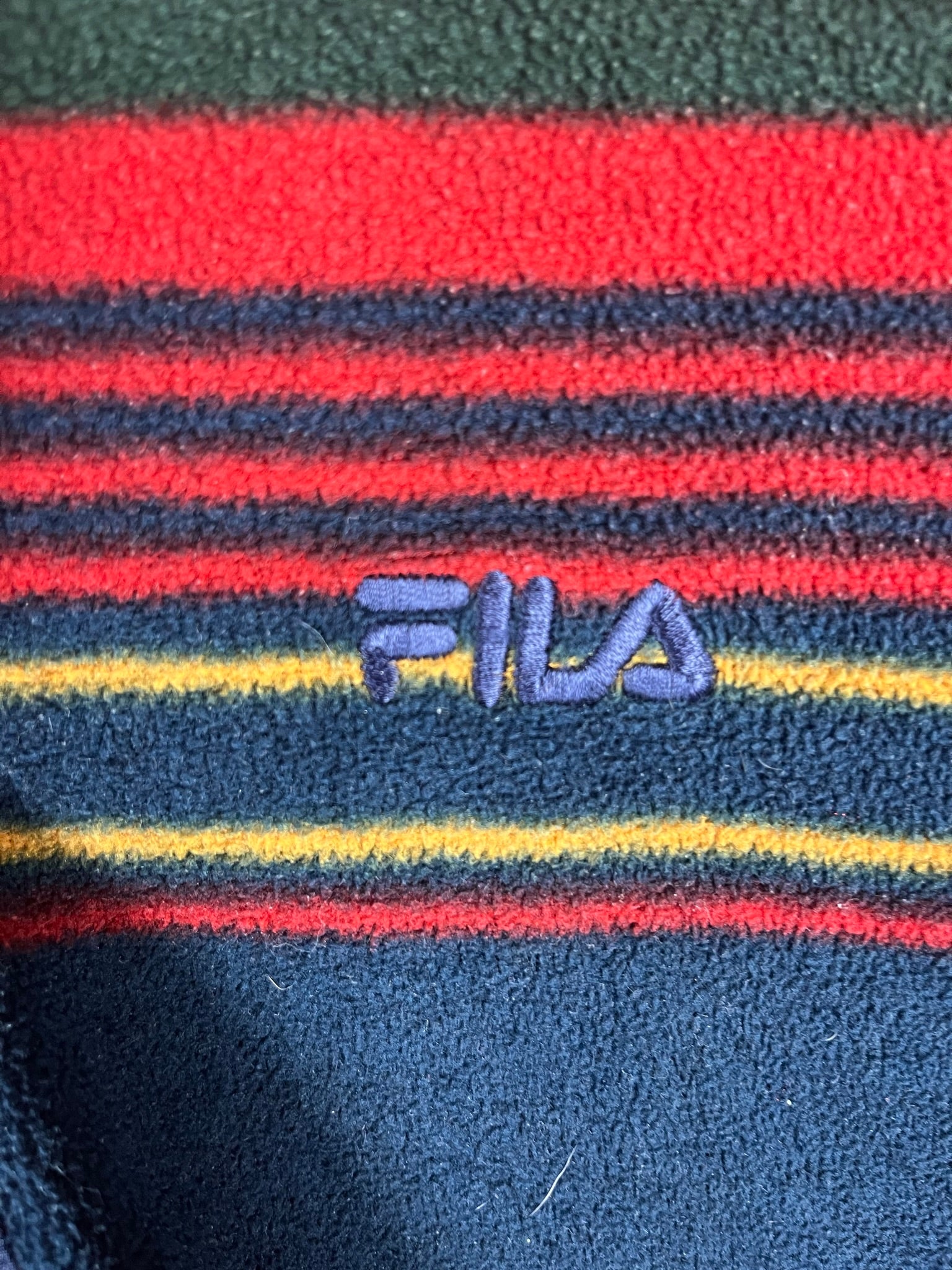 Vintage Fila Fleece Half-Zip Sweater (M-L)
