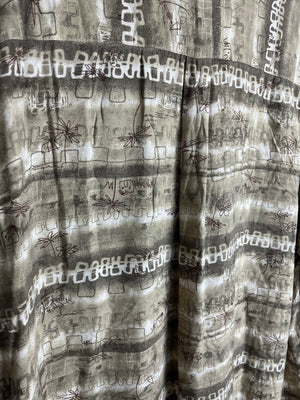 Vintage Crazy Pattern Hemd (XL)