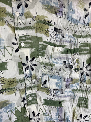 Vintage Crazy Pattern Hemd (XL)