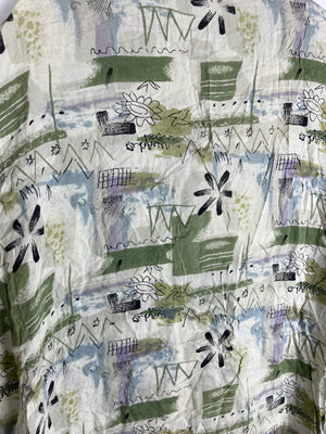Vintage Crazy Pattern Hemd (XL)