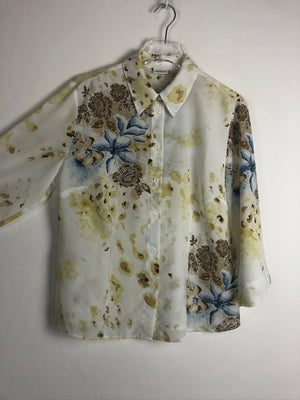 Vintage Crazy Pattern Hemd (S)
