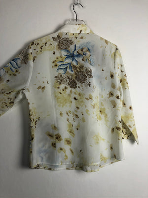 Vintage Crazy Pattern Hemd (S)