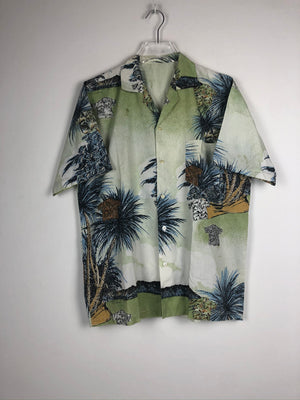 Vintage Crazy Pattern Hemd (M)