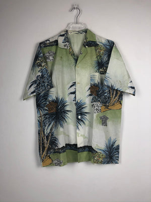 Vintage Crazy Pattern Hemd (M)