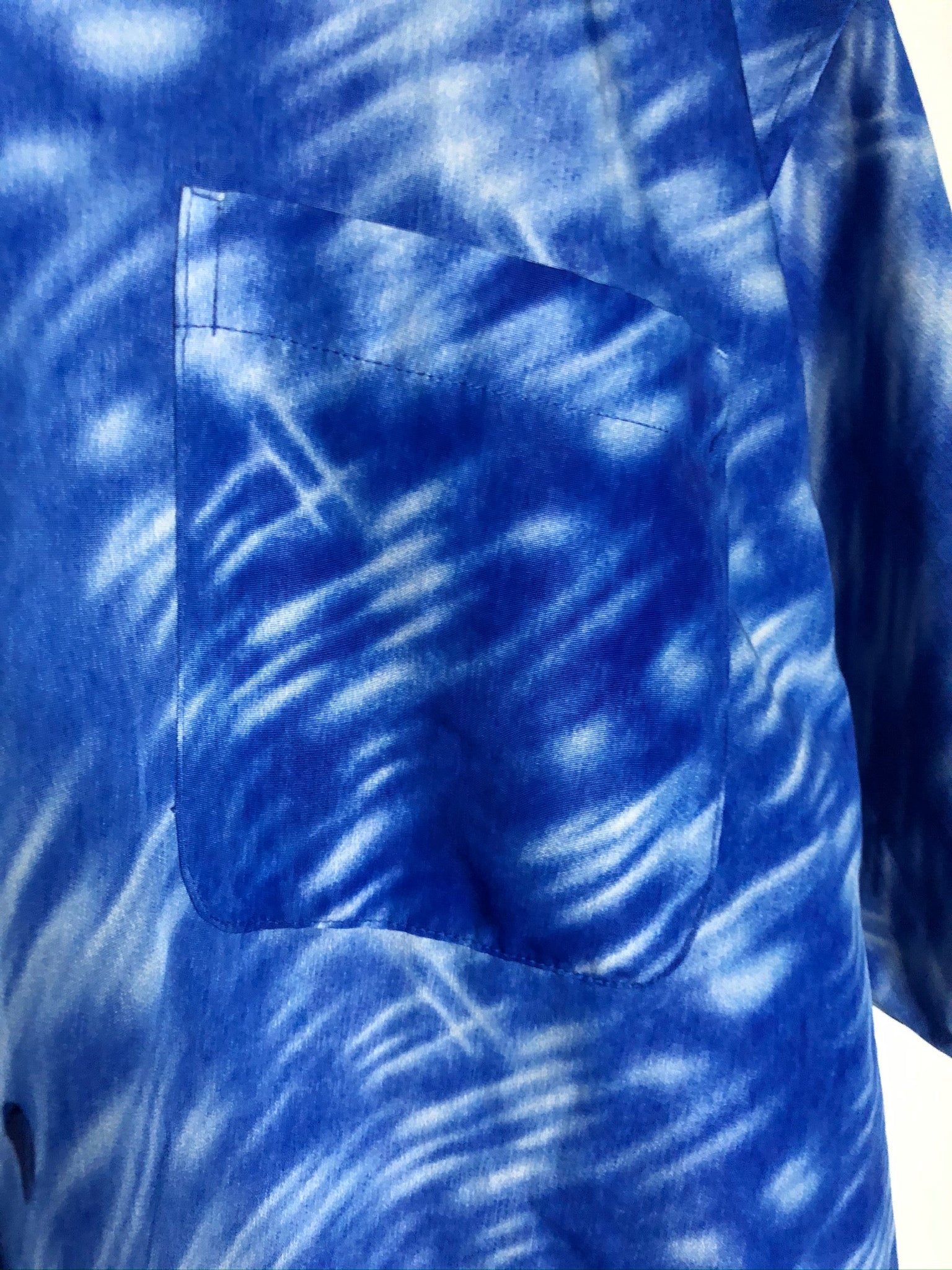 Vintage Crazy Pattern Hemd (L)