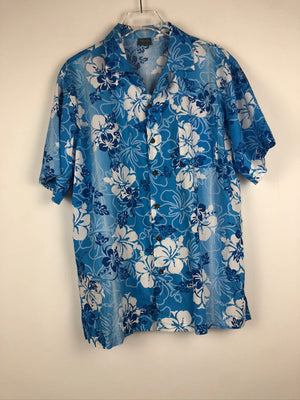 Vintage Blumen Hemd (M)
