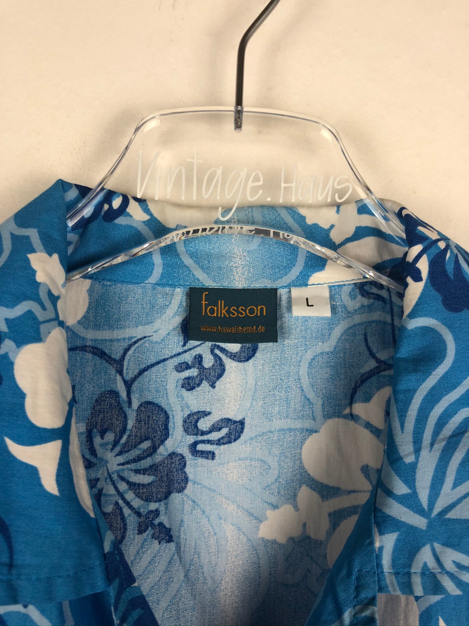 Vintage Blumen Hemd (M)