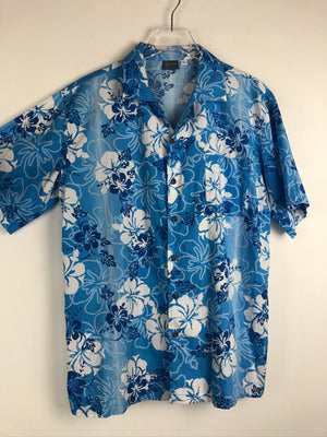 Vintage Blumen Hemd (M)