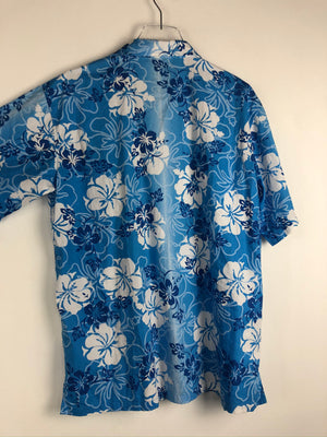 Vintage Blumen Hemd (M)