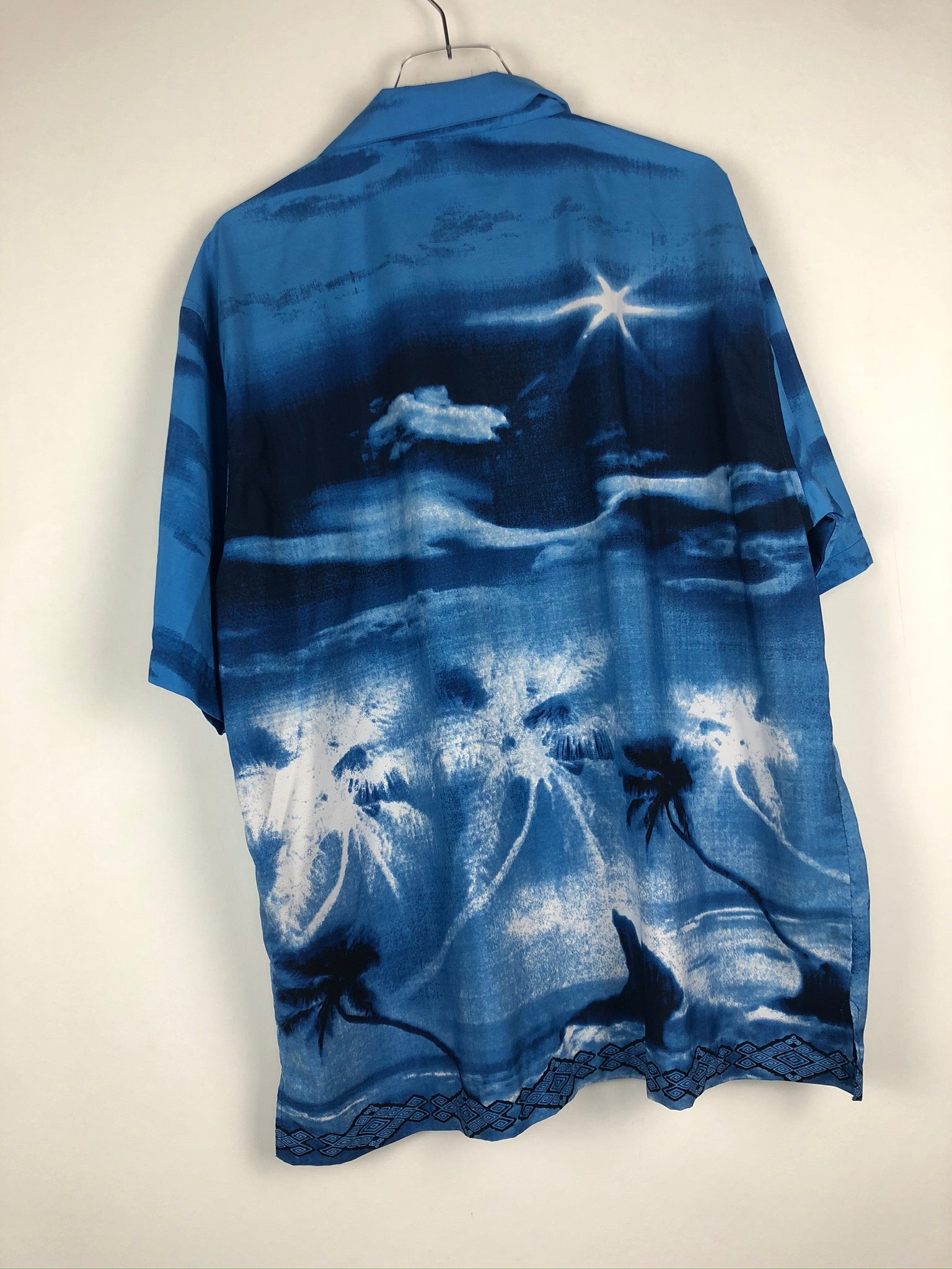 Vintage Crazy Pattern Hemd (XL)
