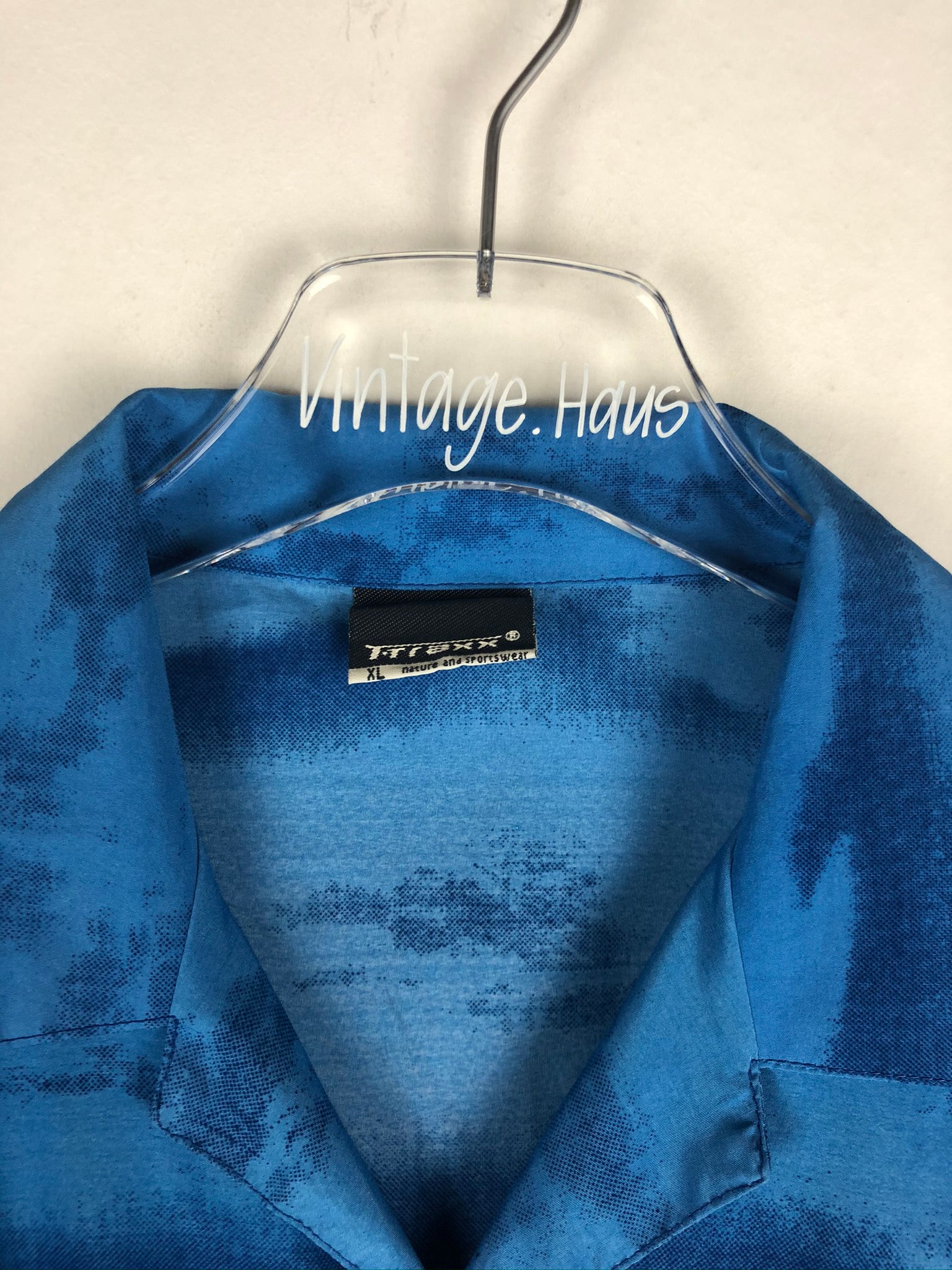 Vintage Crazy Pattern Hemd (XL)