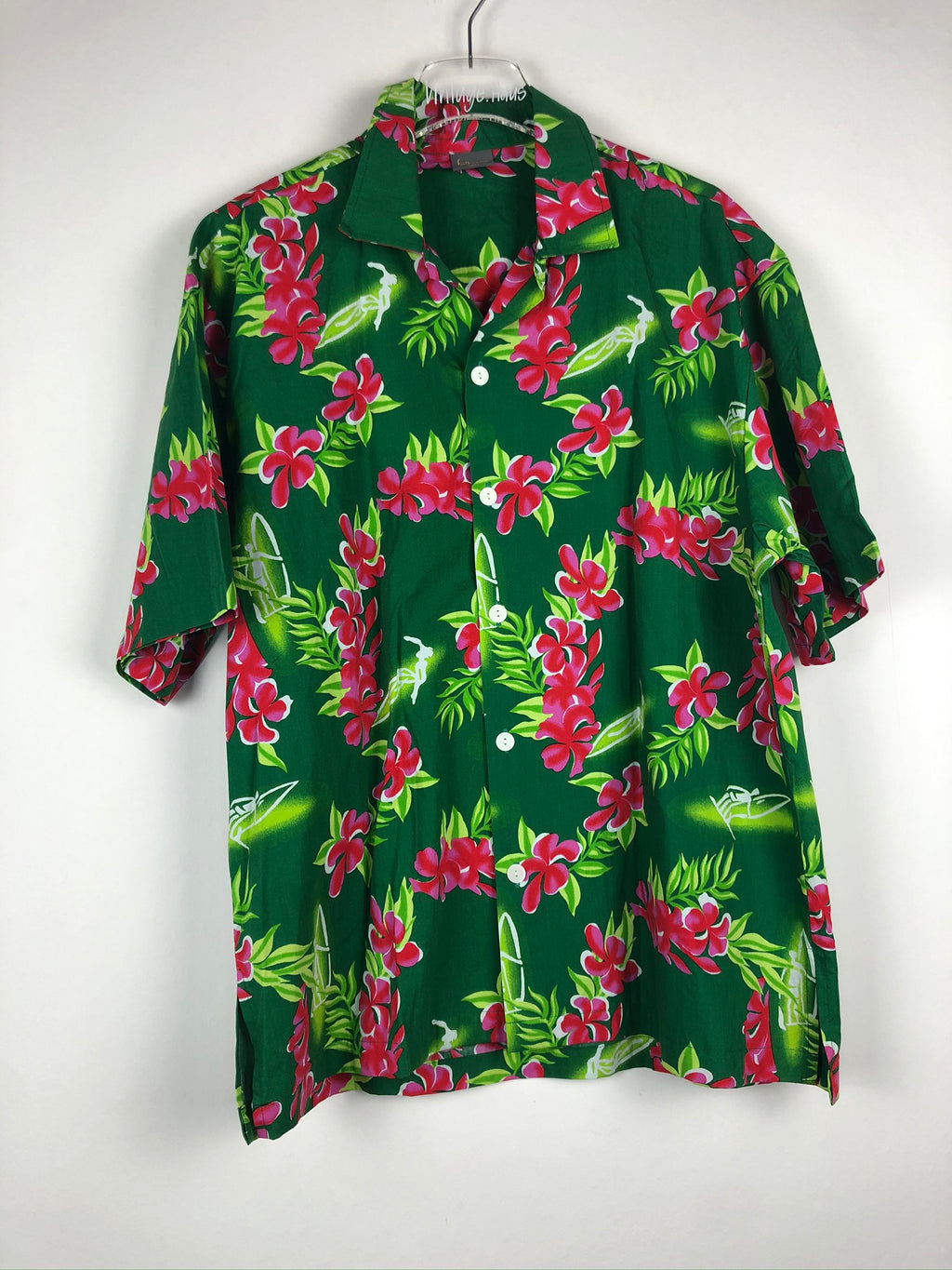 Vintage Blumen Hemd (L)