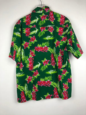 Vintage Blumen Hemd (L)