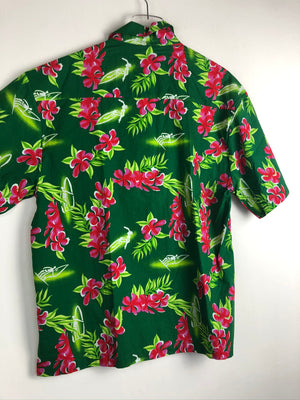 Vintage Blumen Hemd (L)