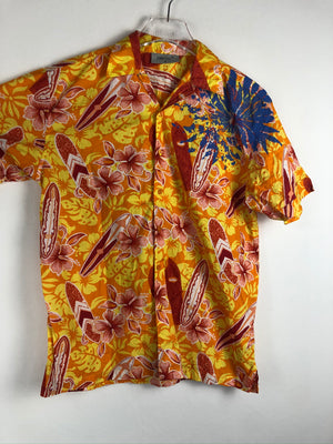 Vintage Crazy Pattern Hemd (M)
