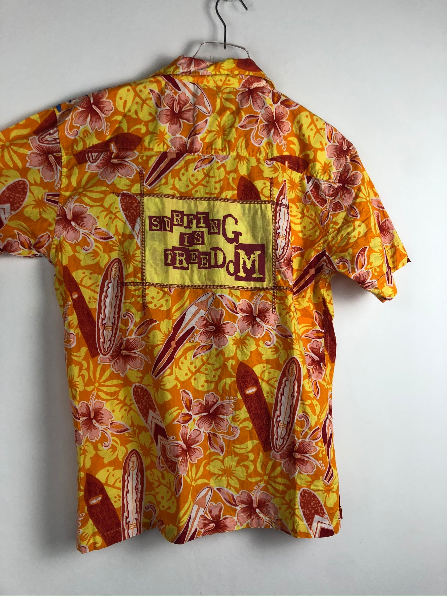 Vintage Crazy Pattern Hemd (M)