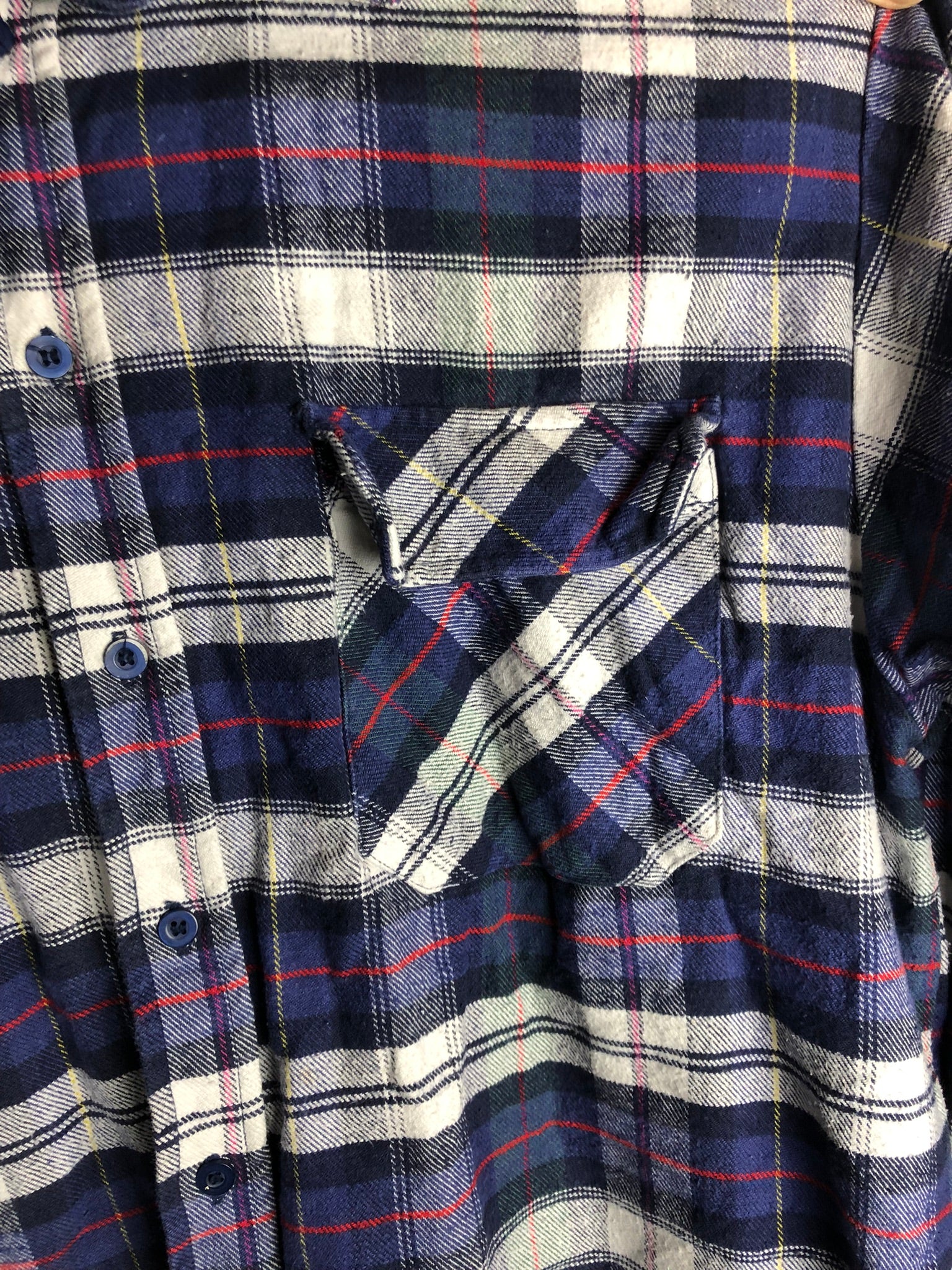 Vintage Baumwollhemd (M-L)