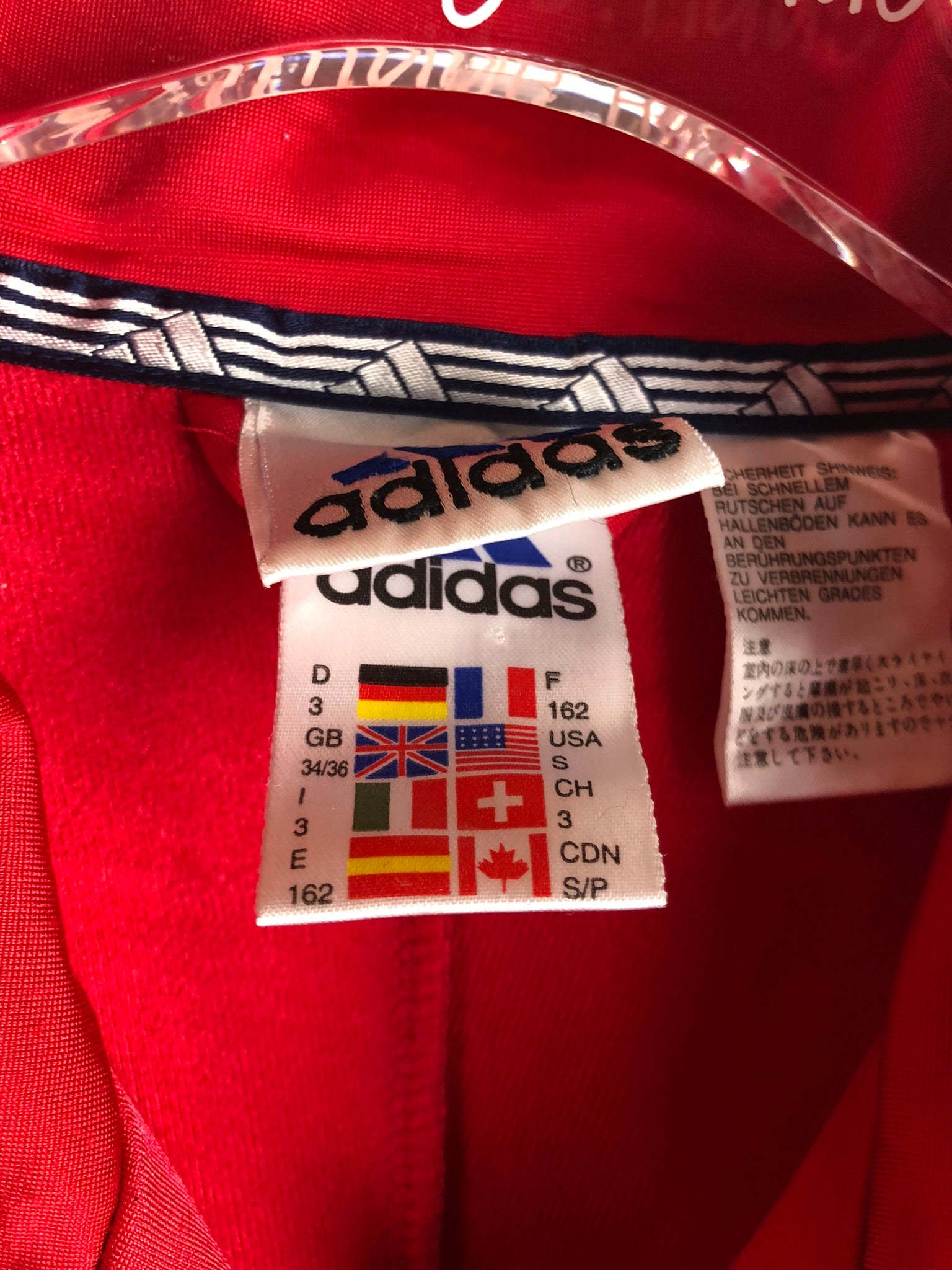 Vintage Adidas Sweatshirtjacke (S-M)