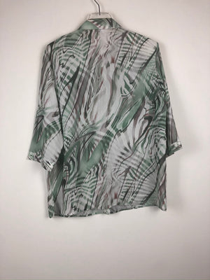 Vintage Crazy Pattern Hemd (M-L)