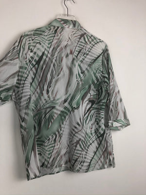 Vintage Crazy Pattern Hemd (M-L)