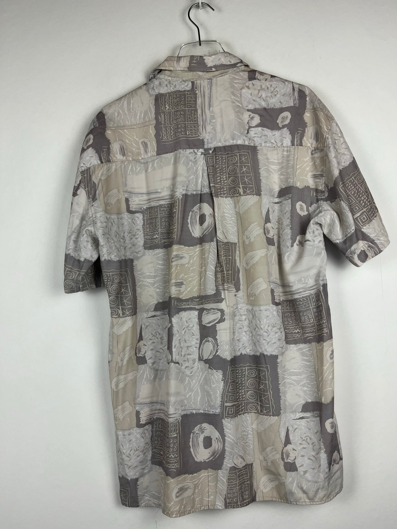 Vintage Crazy Pattern Hemd (S)