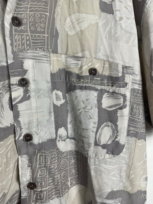 Vintage Crazy Pattern Hemd (S)